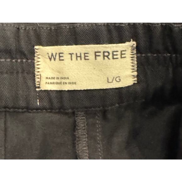 Free People Roselle Drawstring Denim Miniskirt Size Large - Picture 9 of 11